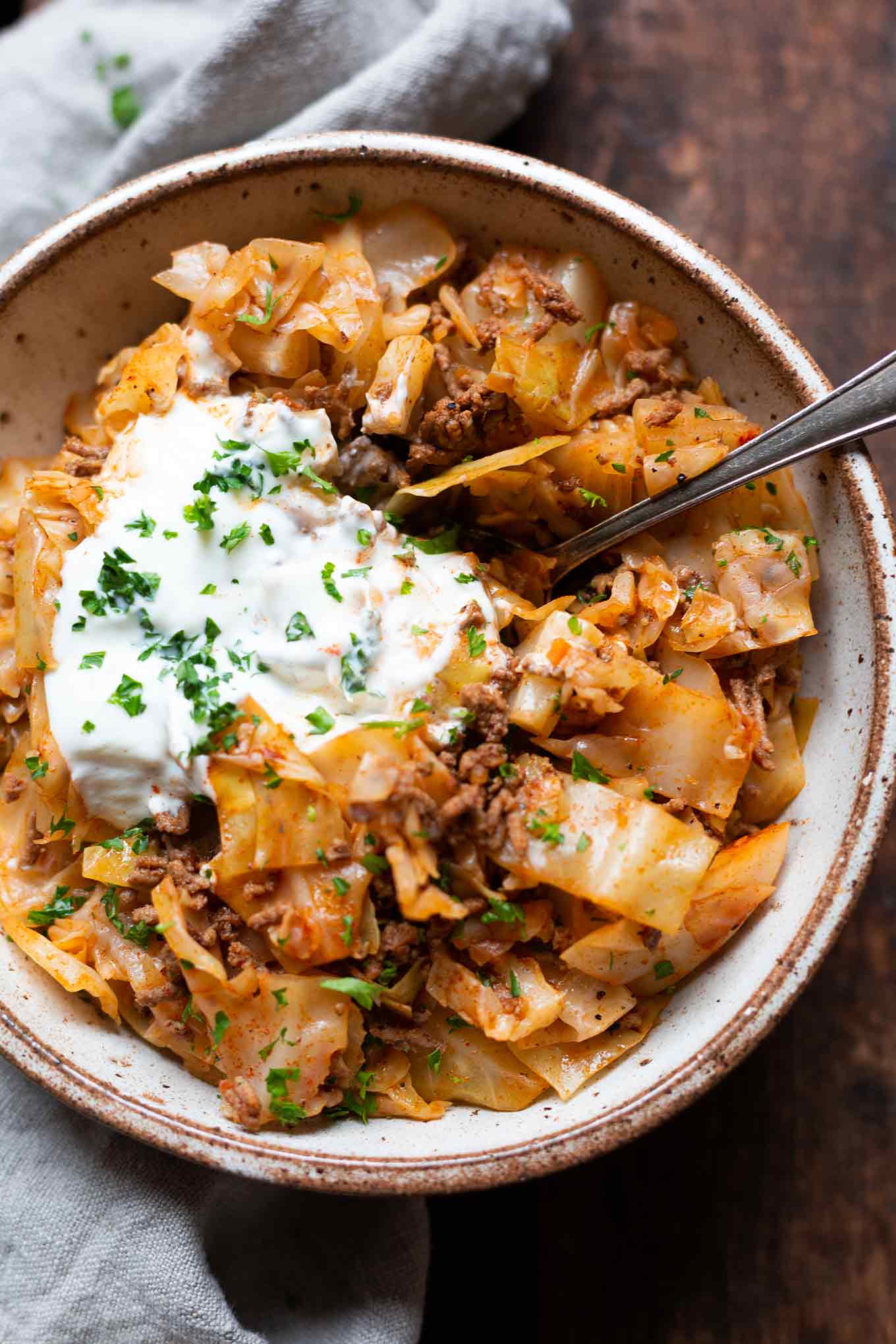 Bombastische Spitzkohl-Hackfleisch-Pfanne - Kochkarussell