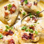 Cremiges-Honig-Senf-Hähnchen-mit-Bacon-2