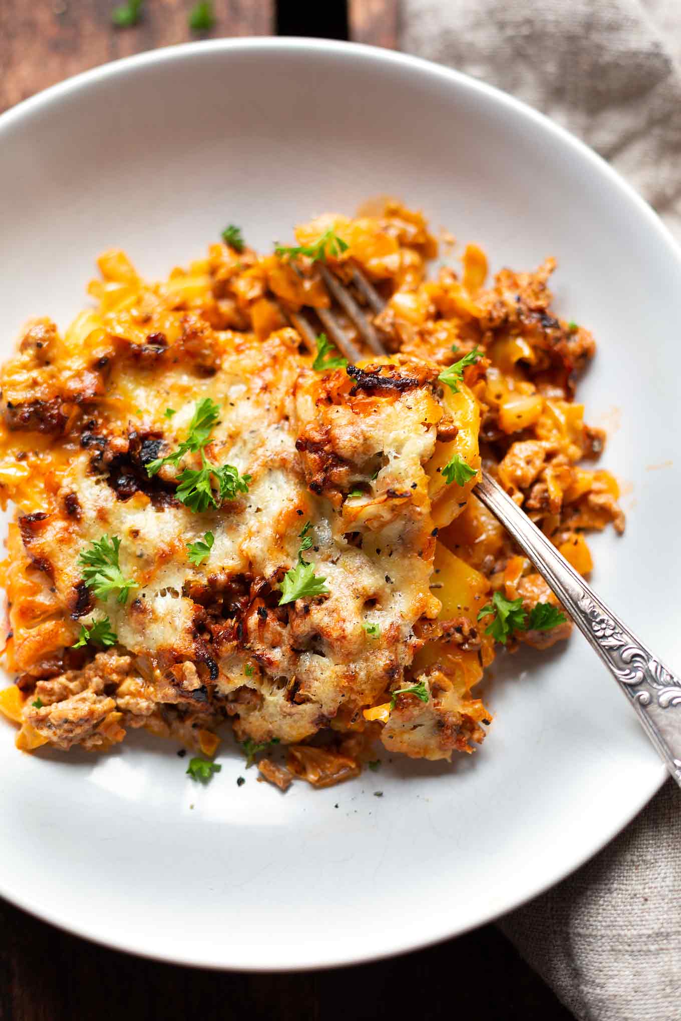 Spitzkohl Hackfleisch Auflauf Mit Kartoffeln Kochkarussell