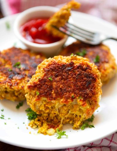 Schnelle Veggie Frikadellen Deluxe