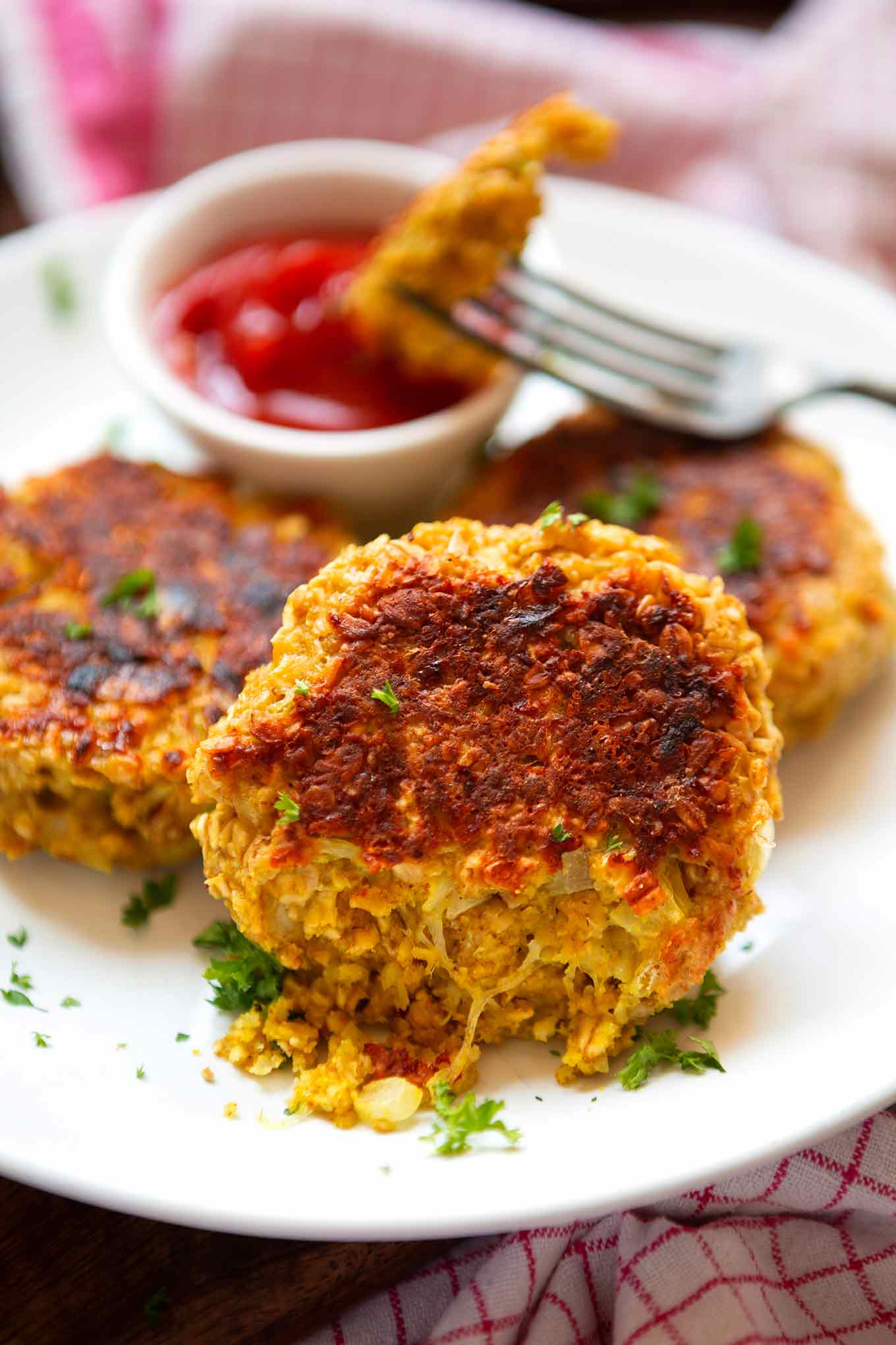 Schnelle Veggie Frikadellen Deluxe - Kochkarussell