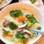 Thai-Kokos-Suppe mit Gemüse-4