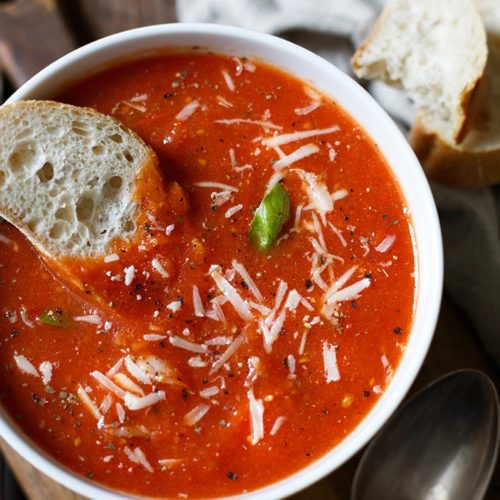Geröstete Tomatensuppe - Einfach und schnell gemacht