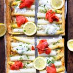 Spargel-Tarte-mit-Lachs-und-Blaetterteig-5