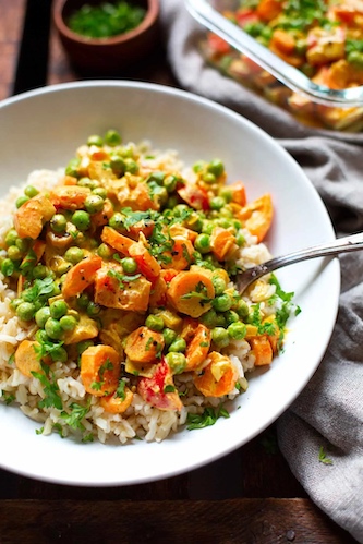 Rezept Kochkarussell: Reis mit Frischkäse-Gemüse-Sauce