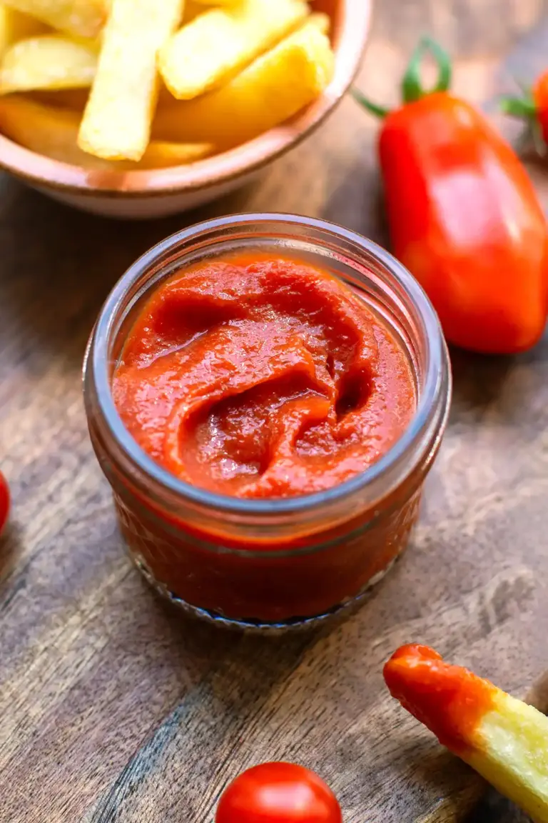 Ketchup selber machen Rezept Tomatenketchup schnell