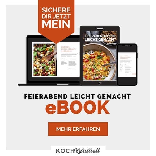 Reis mit Gemüse-Frischkäse-Sauce (30 Min!) Ebook Feierabend Leicht gemacht