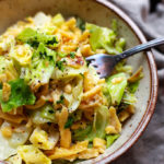Spitzkohlpfanne mit Spätzle-1