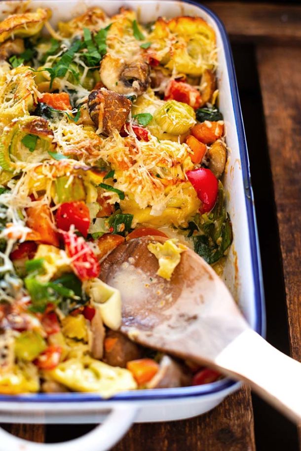Vegetarischer Auflauf Gemse