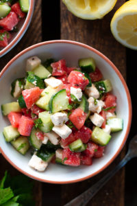 Melonen-Feta-Salat