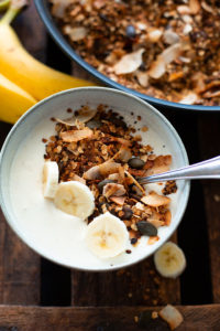 Granola selber machen aus der Pfanne