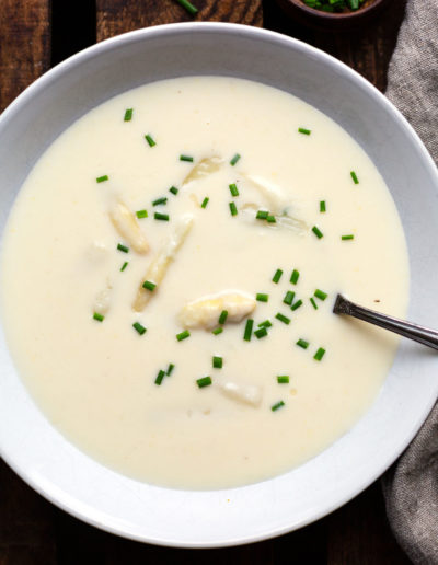 Spargelcremesuppe – Der Klassiker super einfach