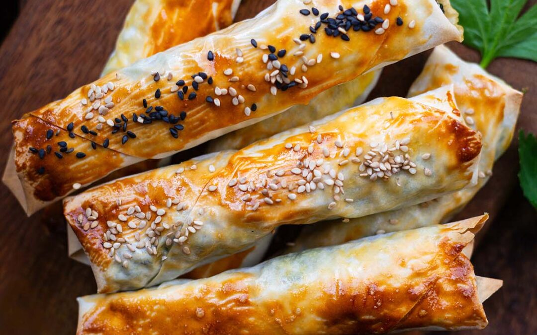 Börek mit Spinat und Feta