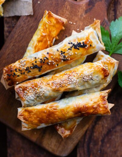 Börek mit Spinat und Feta 1