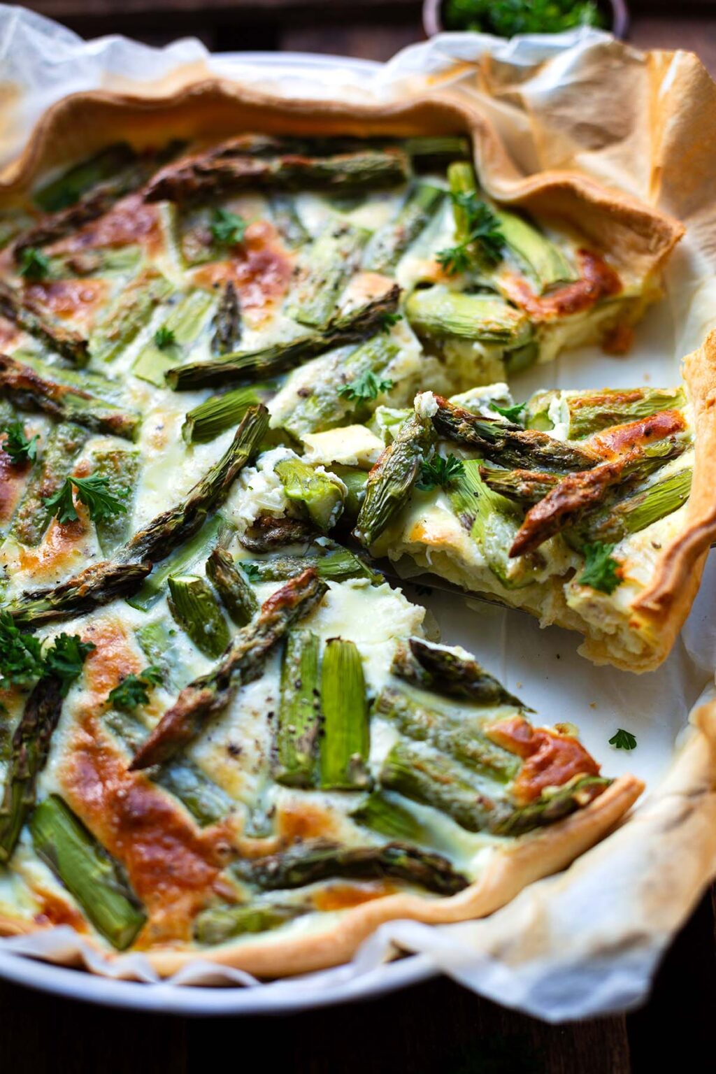 Quiche Grner Spargel