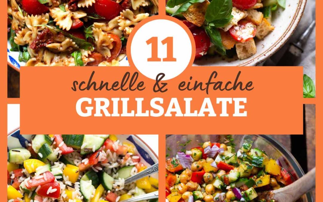 Salate zum Grillen – die besten Grillsalate (schnell & einfach)