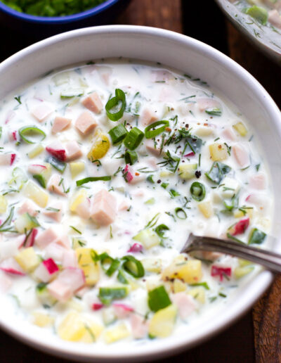 Okroschka (russische kalte Suppe)