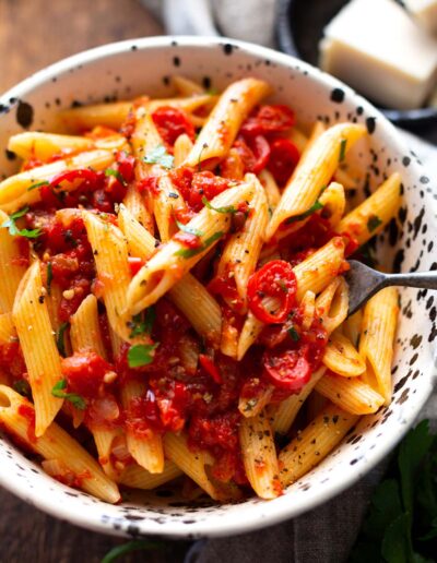 Penne all‘ Arrabbiata