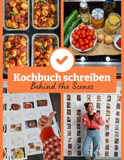 Wie schreibt man eigentlich ein Kochbuch? – Meal Prep leicht gemacht Behind the Scenes