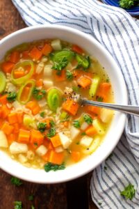 Buchstabensuppe
