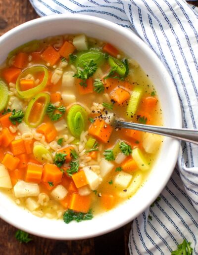 Buchstabensuppe