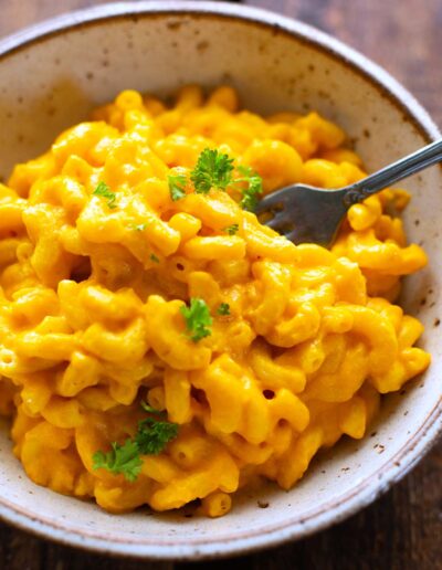 Kürbis Mac and Cheese