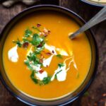 Süßkartoffelsuppe einfach und vegan 2