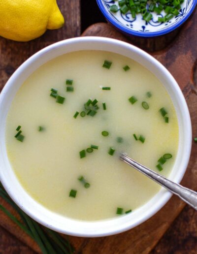 Spargelsuppe aus Schalen