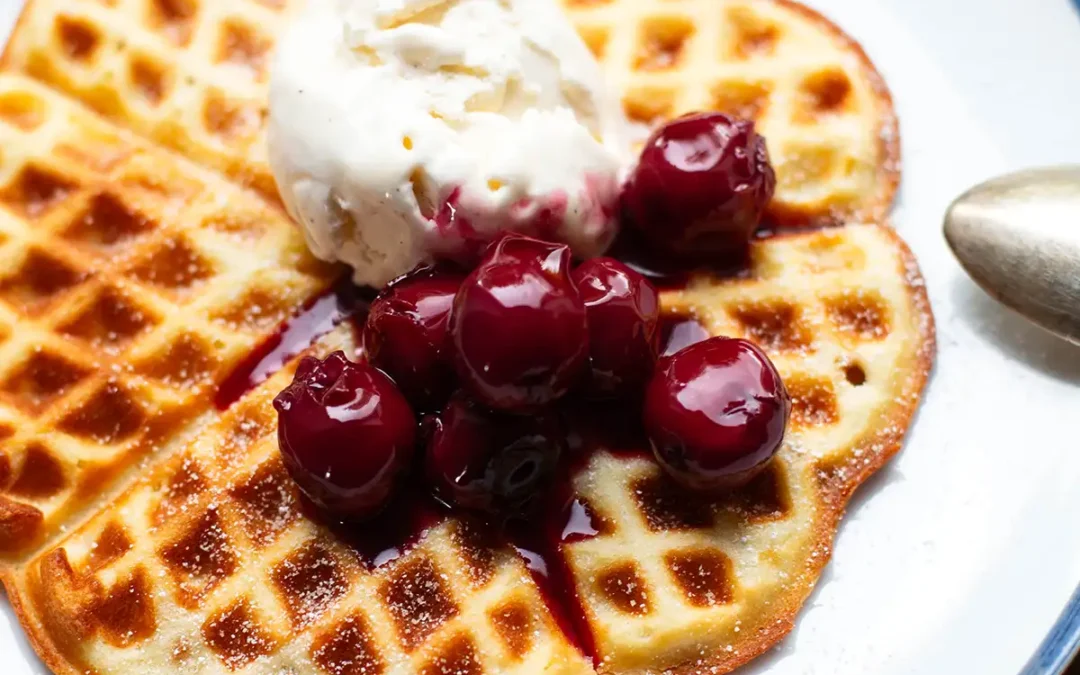 Das beste Waffelrezept für extra fluffige Herzchen-Waffeln!
