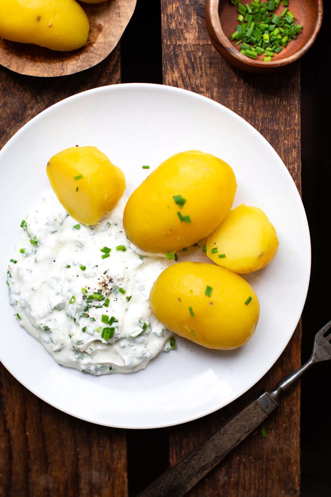 Fabelhafte Rezept Kartoffeln Mit Quark Bilder
