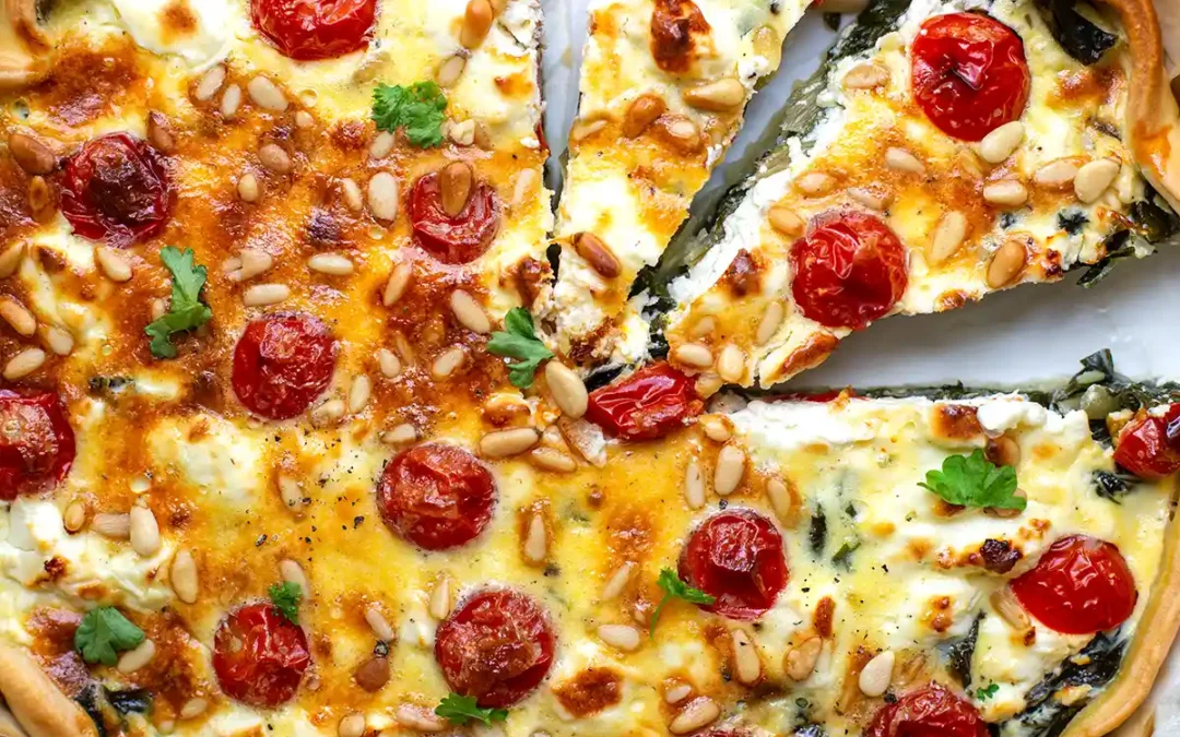 Mangold-Quiche (einfach & vegetarisch)
