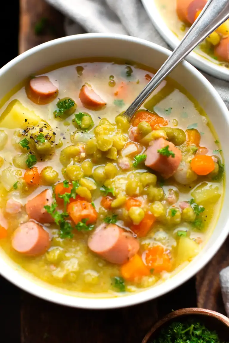 Erbsensuppe Rezept Oma einfach klassisch