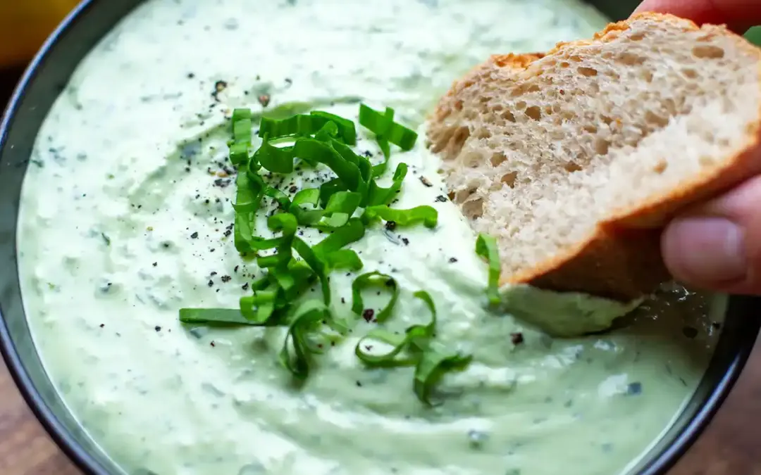 Bärlauch-Dip (schnell & einfach)