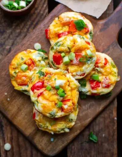 Eiermuffins mit Gemüse Rezept herzhaft