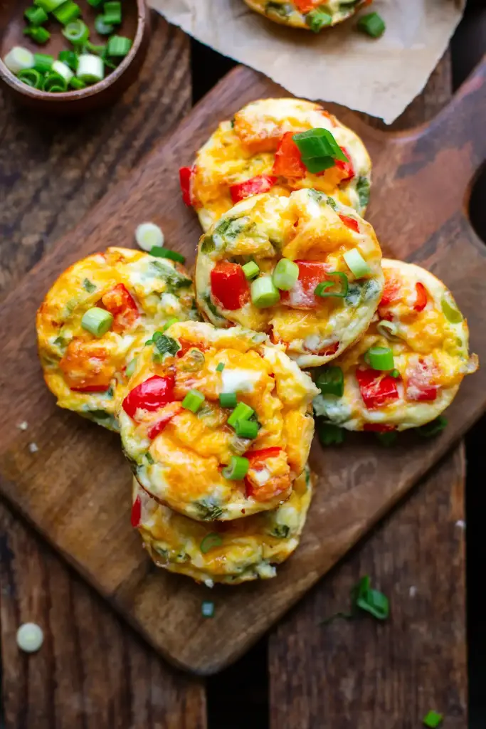 Eiermuffins mit Gemüse Rezept herzhaft