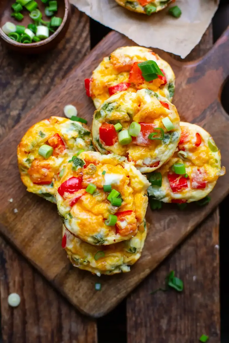 Eiermuffins mit Gemüse Rezept herzhaft